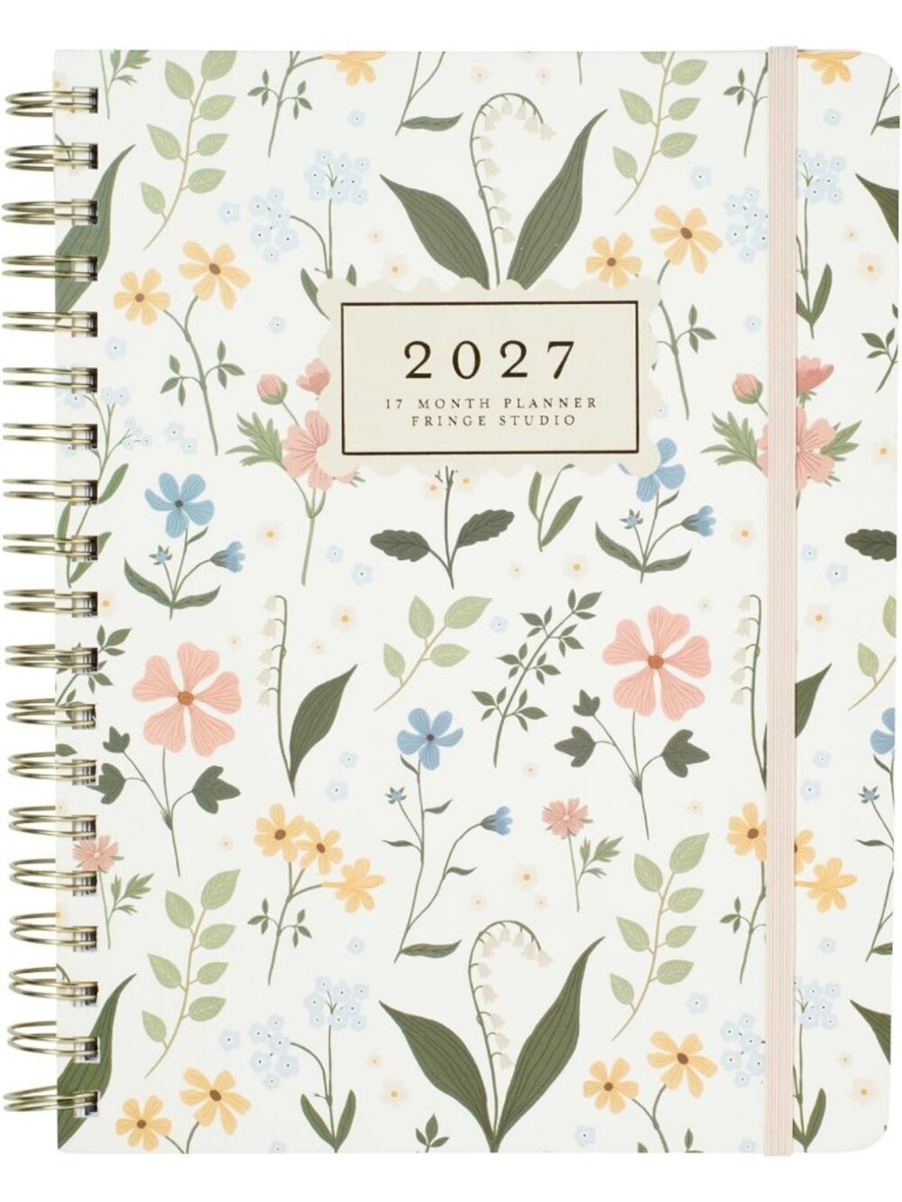 Spiral Weekly Planner with Fringe Design | Stylish & Functional Organizer